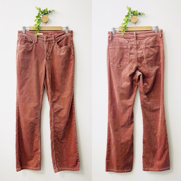 Pilcro Toasted Mauve Bootcut Corduroy Pants - Picture 1 of 11